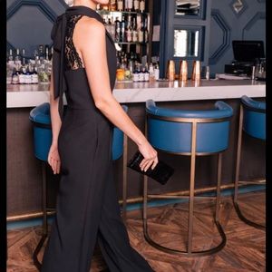 Gal meets Glam laced back jumpsuit